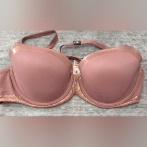 Victoria's Secret Blush and Gold Bra